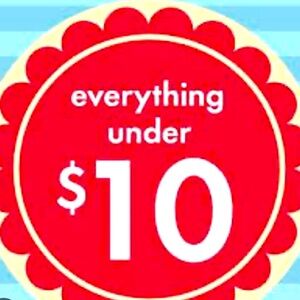 CLOSET CLEANOUT! EVERYTHING $10 OR LESS!